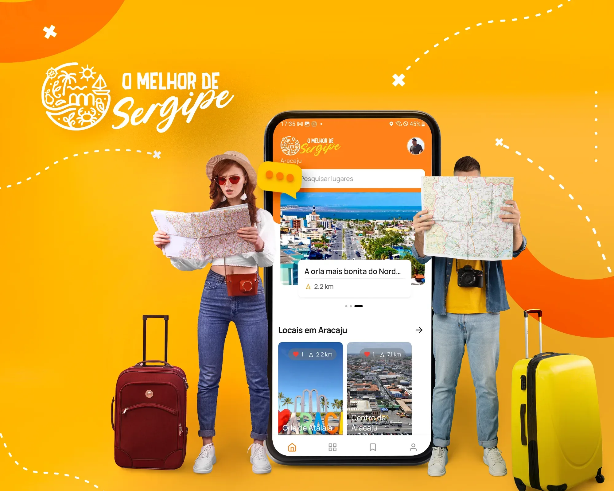 Seu negócio na mão de quem visita Sergipe